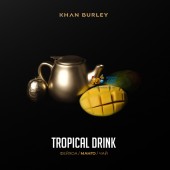 Табак Khan Burley Tropical Drink (Фейхоа Манго Чай) 40г Акцизный